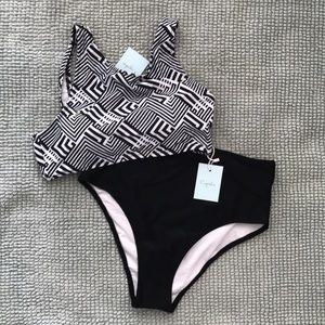 Cupshe, 2 piece, high waisted, Size M
